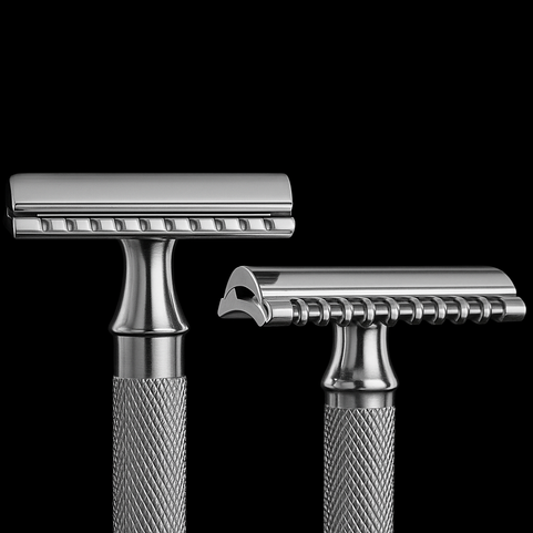 Different Safety Razor Head Styles