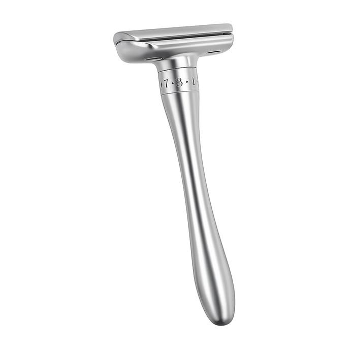 QShave – Vase Adjustable DE Safety Razor & Stand