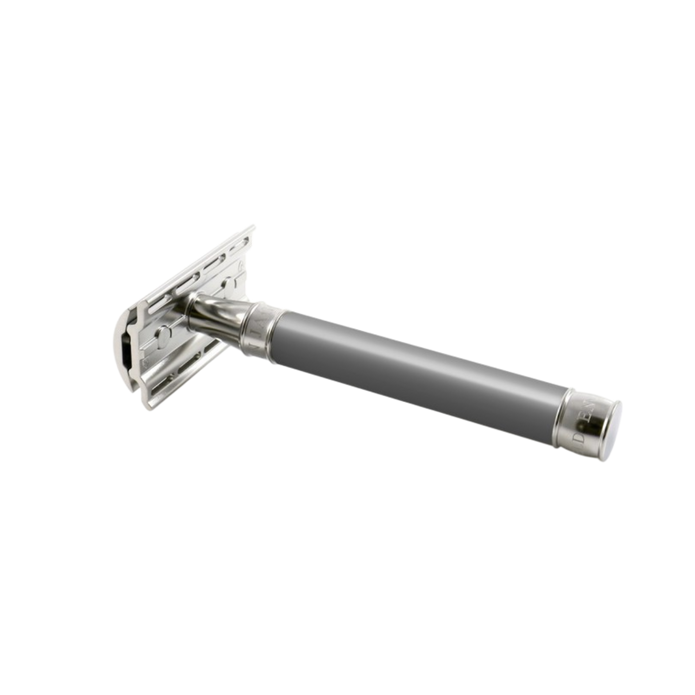 Edwin Jagger – 3ONE6 Stainless Steel Smooth Grey DE Safety Razor