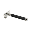 Edwin Jagger – 3ONE6 Stainless Steel Smooth Imitation Ebony DE Safety Razor