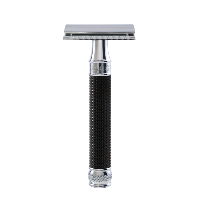 Edwin Jagger – DE89 Black Chrome 3D Diamond DE Safety Razor