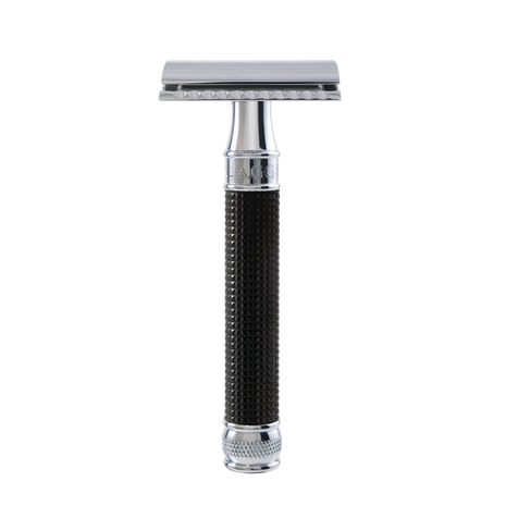 Edwin Jagger – DE89 Black Chrome 3D Diamond DE Safety Razor