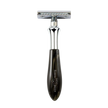 Edwin Jagger – Plaza Imitation Black Marble DE Razor & 5 Free Feather Blades