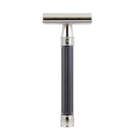 Edwin Jagger - 3ONE6 Stainless Steel Gunmetal DE Safety Razor
