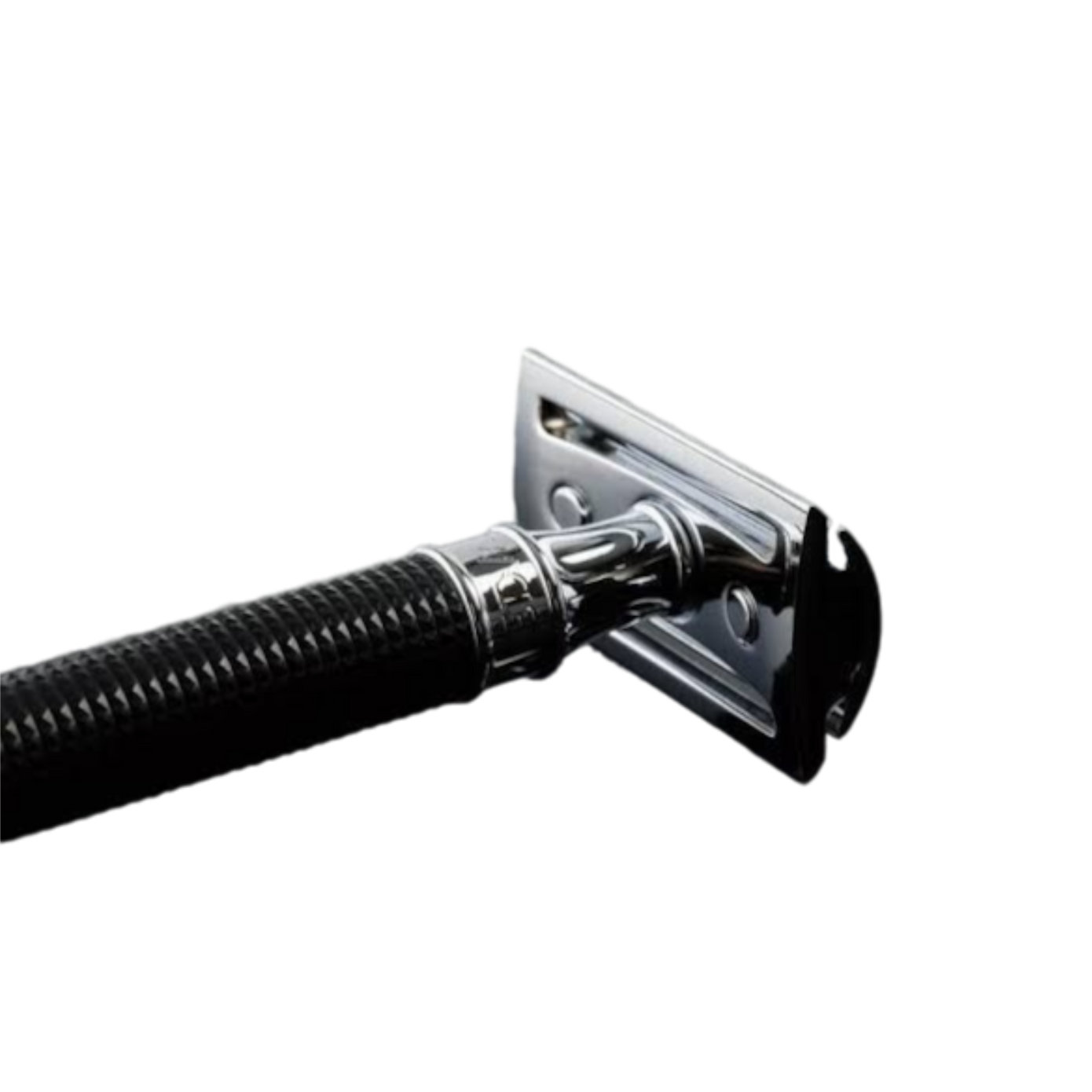 Edwin Jagger – DE89 Black Chrome 3D Diamond DE Safety Razor – Skeermes