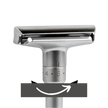 QShave – Adjustable DE Safety Razor & Stand