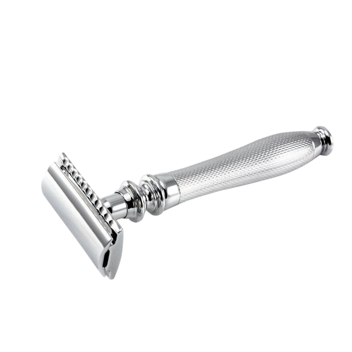 Edwin Jagger – Chatsworth Barley DE Safety Razor & 5 Free Feather Blades