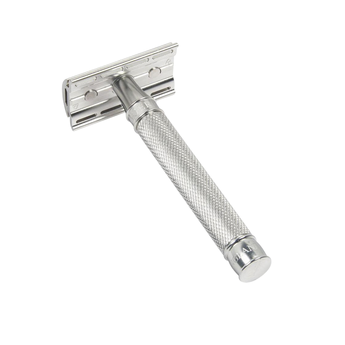 Edwin Jagger – 3ONE6 Stainless Steel Knurled DE Safety Razor