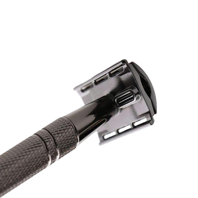 Skeermes - Masculine Black DE Safety Razor