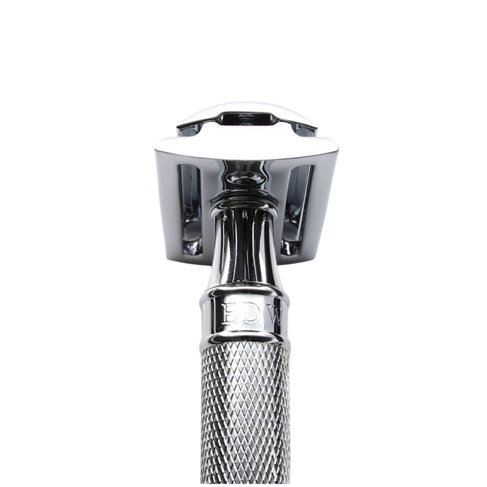 Edwin Jagger – DE89 Chrome Knurled DE Safety Razor