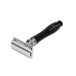 Edwin Jagger – Chatsworth Imitation Ebony DE Safety Razor & 5 Free Feather Blades