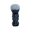 Yaqi - Black Marble Tuxedo Synthetic Shaving Brush