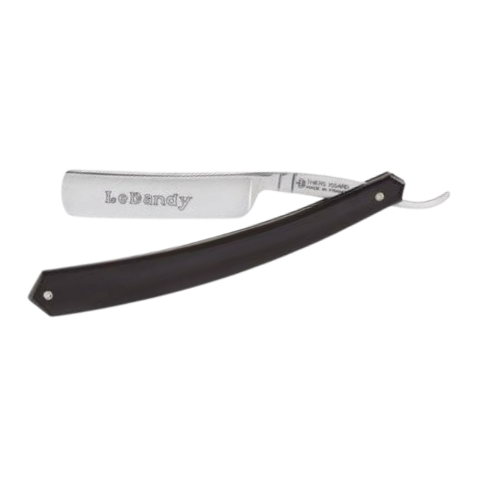 Thiers Issard - Le Dandy Black Plastic Straight Razor.