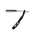 Skeermes - Black & Silver Elite Edge Straight Razor