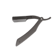 Skeermes - Black Equinox Straight Razor