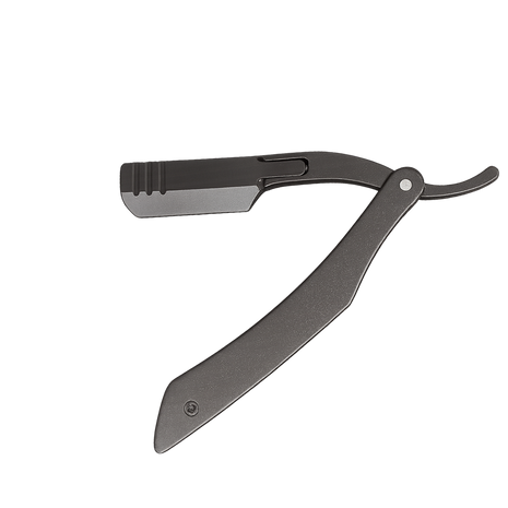 Skeermes - Black Equinox Straight Razor