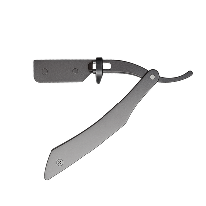 Skeermes - Black Equinox Straight Razor