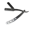 Skeermes - Black Pure Edge Straight Razor