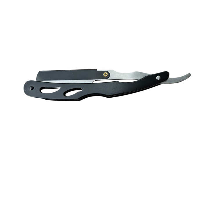 Skeermes - Black & Silver Elite Edge Straight Razor