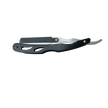 Skeermes - Black & Silver Elite Edge Straight Razor