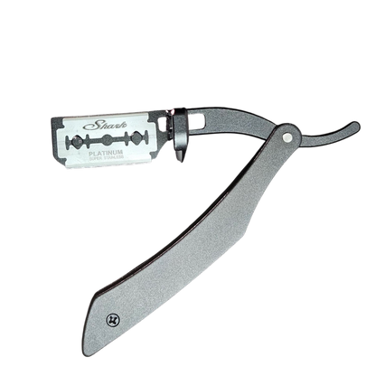 Skeermes - Black Equinox Straight Razor