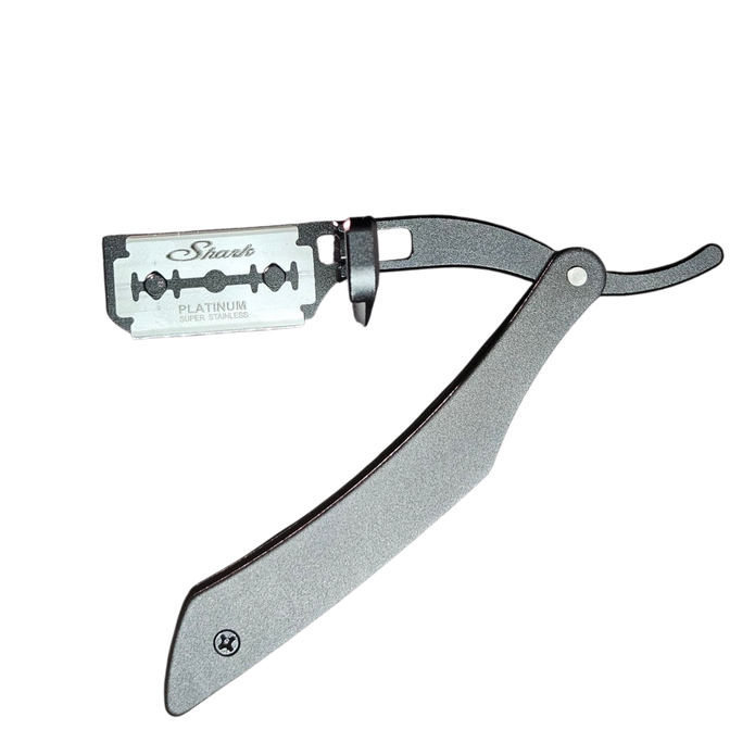 Skeermes - Black Equinox Straight Razor