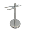 The Gent's Dock - Chrome Shaving Brush & Razor Stand