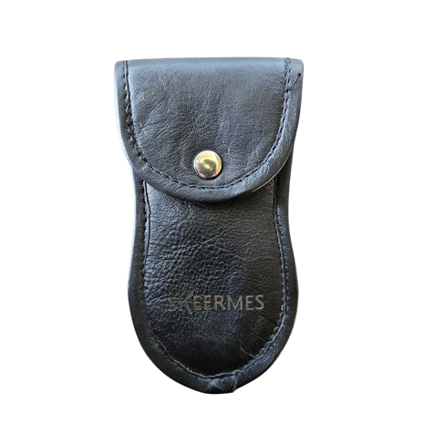 Skeermes - Black Rounded Safety Razor Pouch