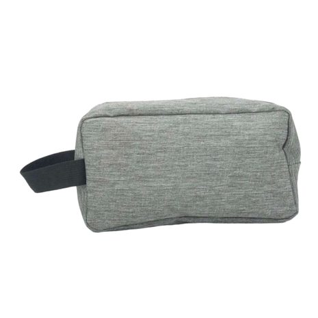 Skeermes - Small Grey Shaving Dopp Kit