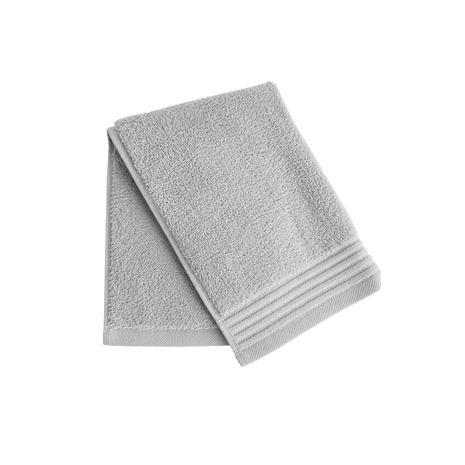 Shaving Towel (Small) - Light Grey Lined Edge