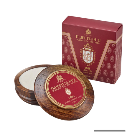Truefitt & Hill – 1805 Luxury Shaving Soap in Wooden Bowl