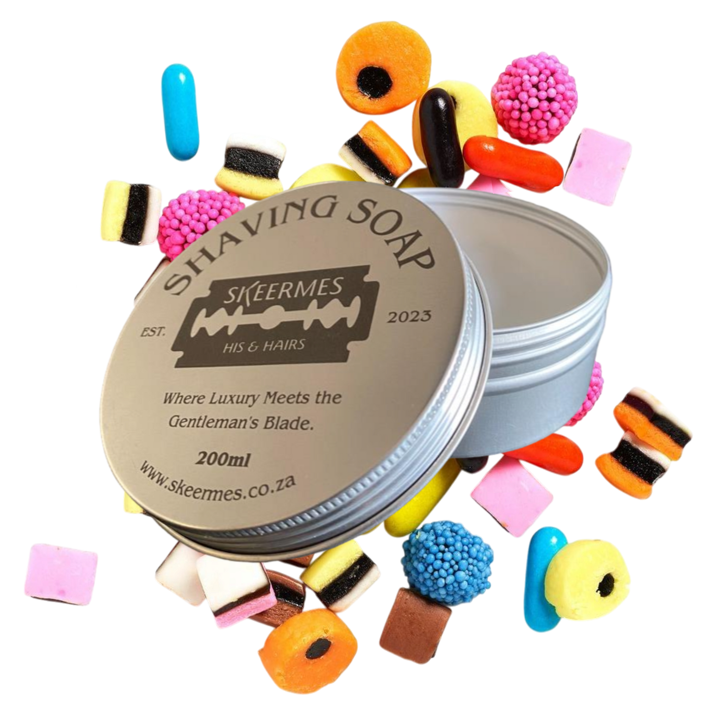 Skeermes Liquorice - 'Allesoorte' Shaving Soap