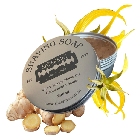Skeermes Naturally SweetBliss - Ylang Ylang & Ginger Shaving Soap