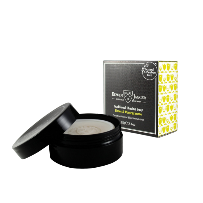 Edwin Jagger – Limes & Pomegranate Shaving Soap 65g Tub