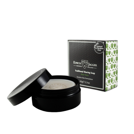 Edwin Jagger – Aloe Vera Shaving Soap 65g Tub
