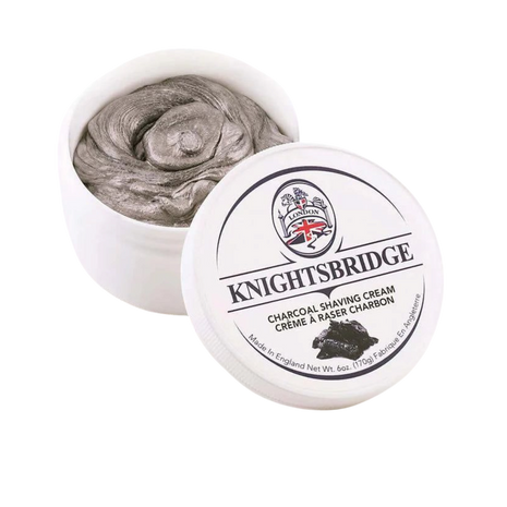 Knightsbridge - Charcoal Shaving Cream 170g Tub