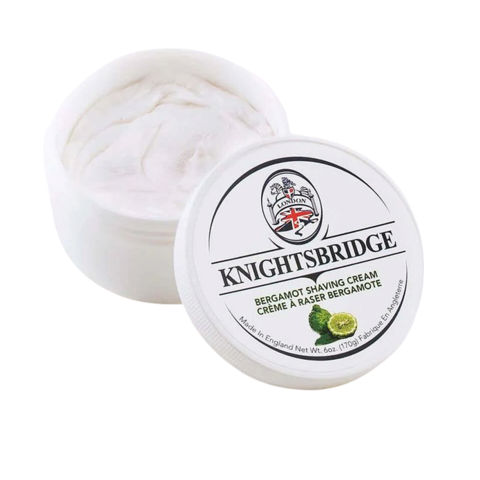 Knightsbridge - Bergamot Shaving Cream 170g Tub