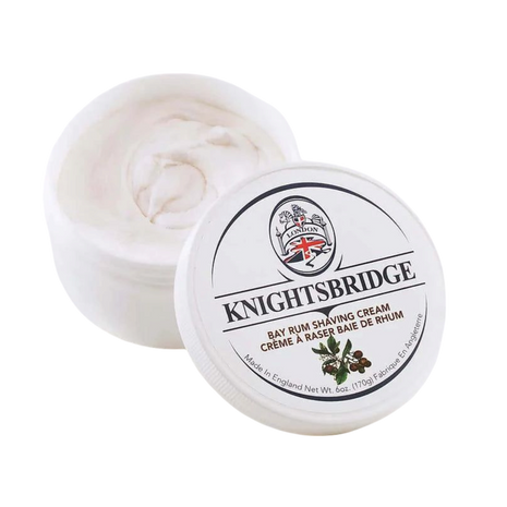 Knightsbridge - Bay Rum Shaving Cream 170g Tub