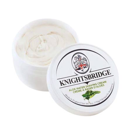 Knightsbridge  – Aloe Water Shaving Cream 170g Tub