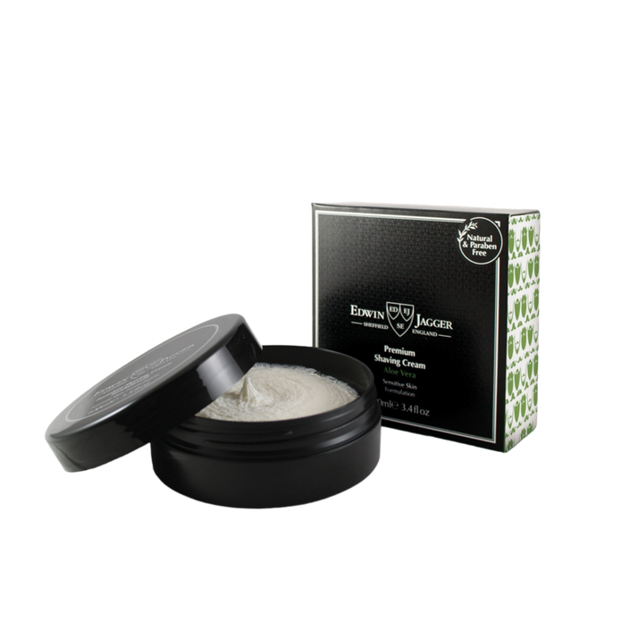 Edwin Jagger – Aloe Vera Shaving Cream 100ml Bowl