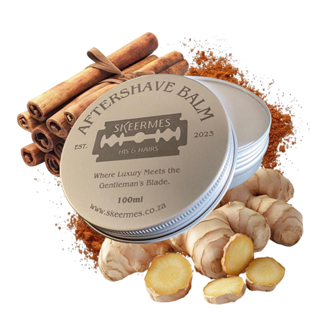 Skeermes BeeNatur Spice – Ginger & Cinnamon Aftershave Balm