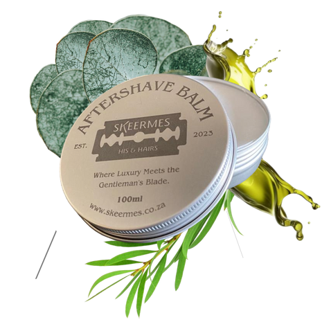 Skeermes BeeNatur PowerHouse – Eucalyptus & Tea Tree Aftershave Balm