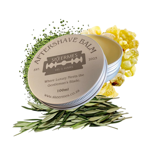Skeermes BeeSerenity – Frankincense & Tea Tree Aftershave Balm