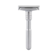 QShave – Silver Adjustable DE Safety Razor