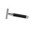 Edwin Jagger – DE89 Black Rubber Coated DE Safety Razor