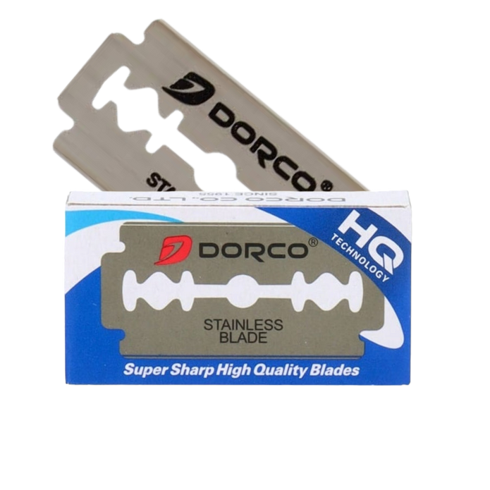 Dorco Stainless Steel - Double Edge Safety Razor Blades