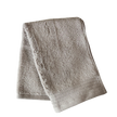 Shaving Towel - Light Grey Lined Edge