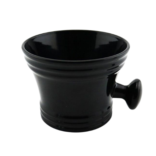 Plastic - Black Shaving Mug
