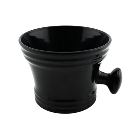 Plastic - Black Shaving Mug