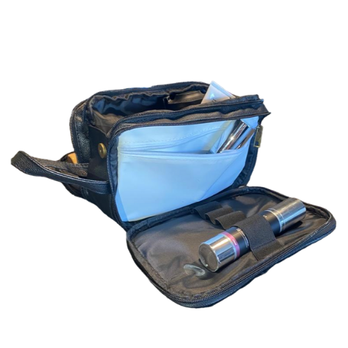 Skeermes - Black Medium Shaving Toiletry Bag